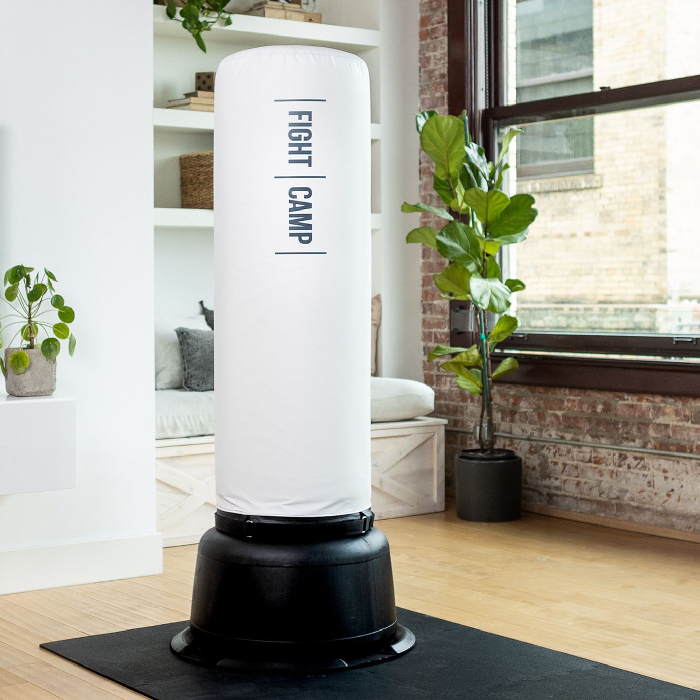 At-Home Kickboxing Workout Space