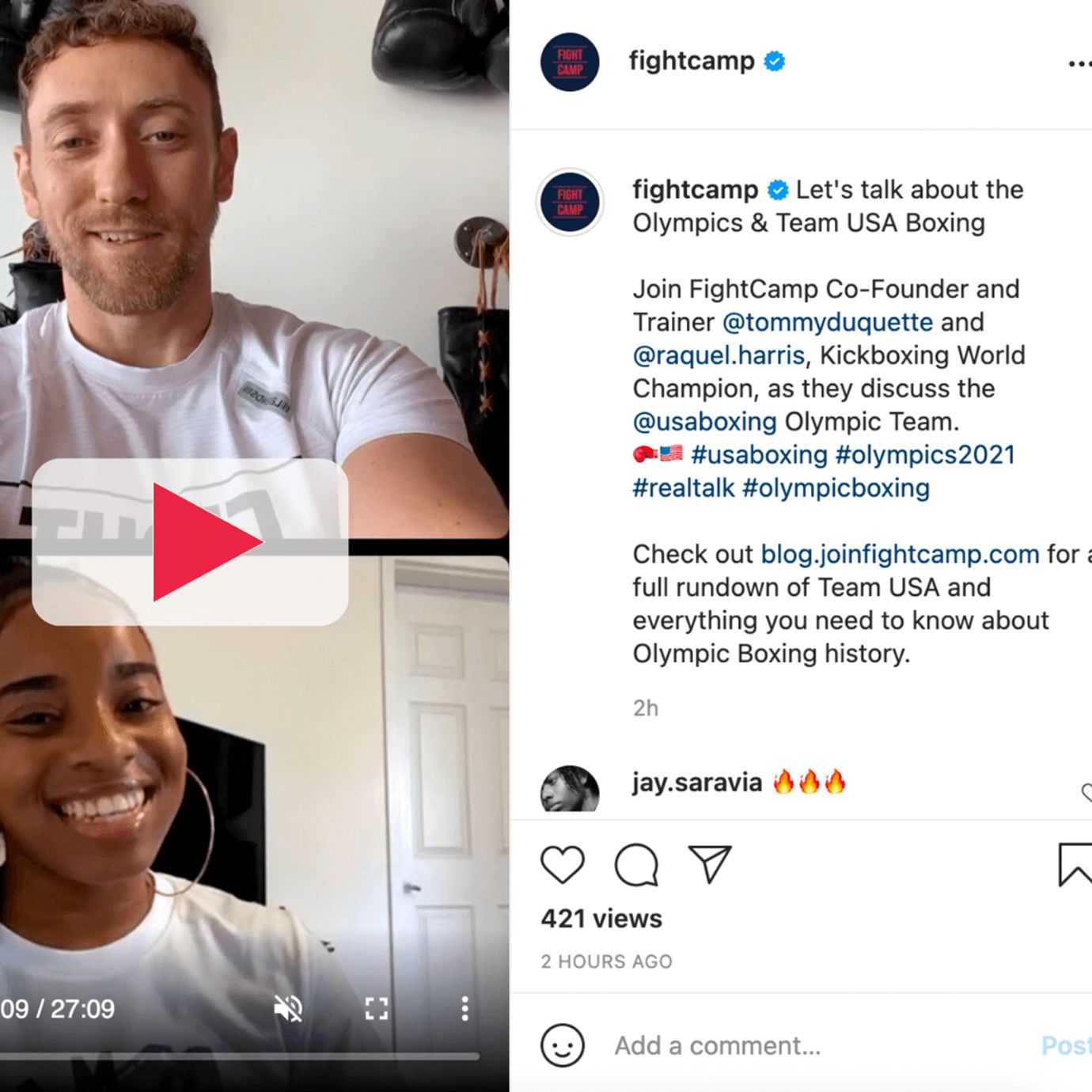 Tommy Duquette and Raquel Harris Talk About The Olympics