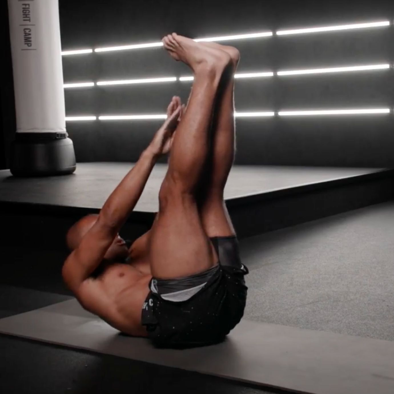 Flo Master Doing Toe Touches