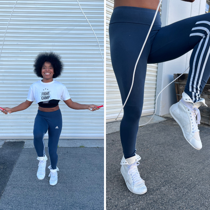 Skip Knees Jump Roping