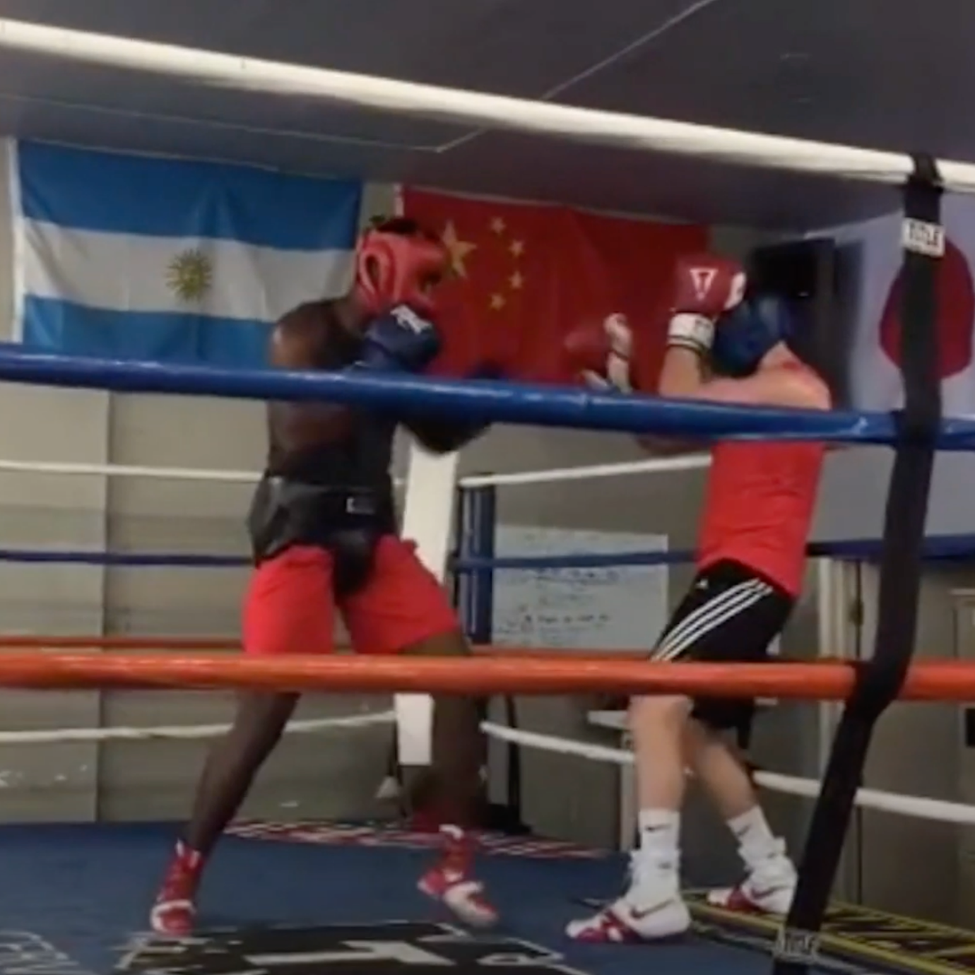 Coach PJ College Boxing 
