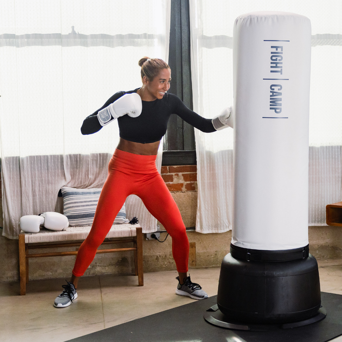 Morning at-home boxing workout