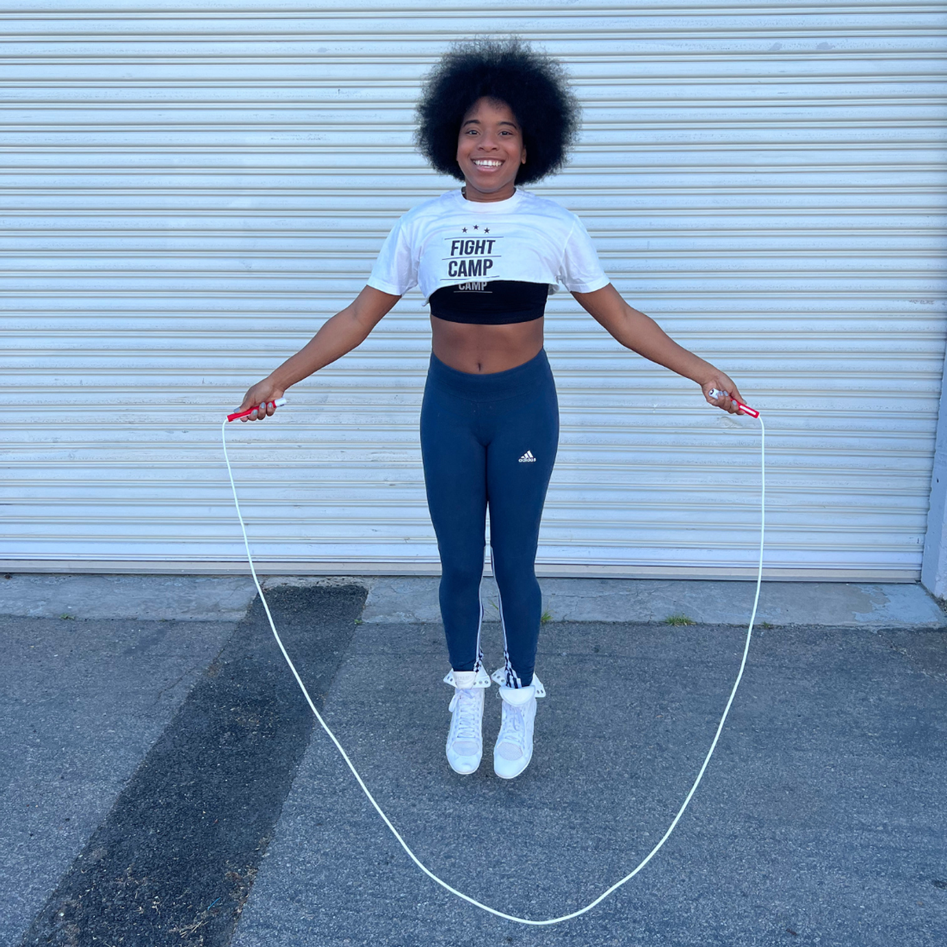 Basic Two Feet Bounce Jump Roping