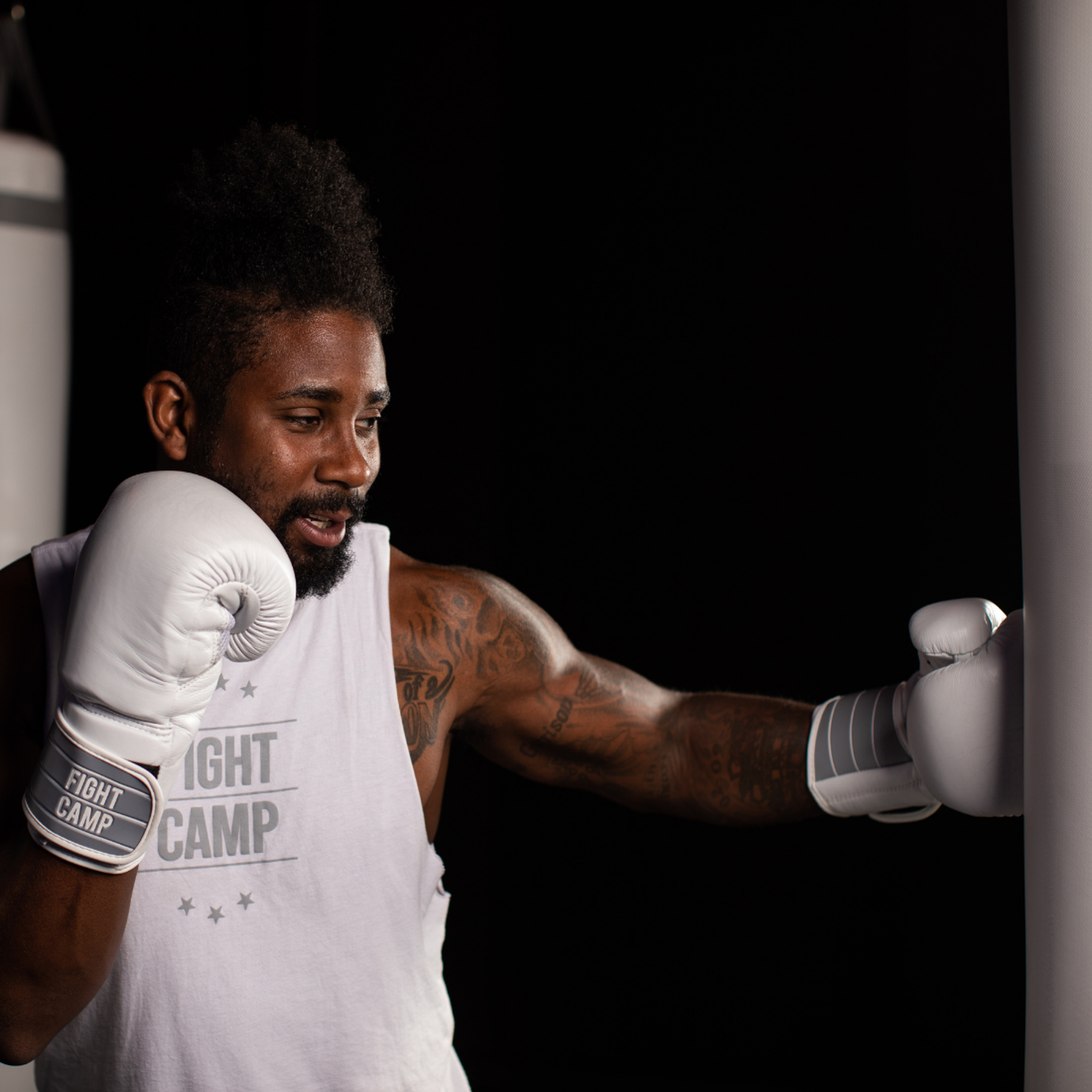 Coach PJ Warming-Up For Boxing