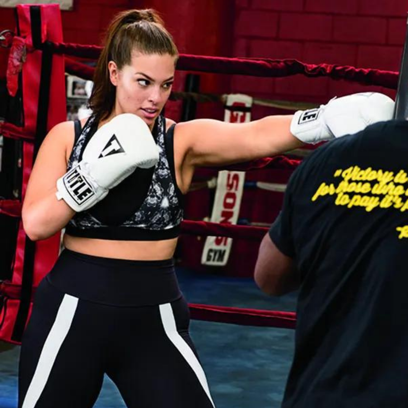 Ashley Graham Boxing