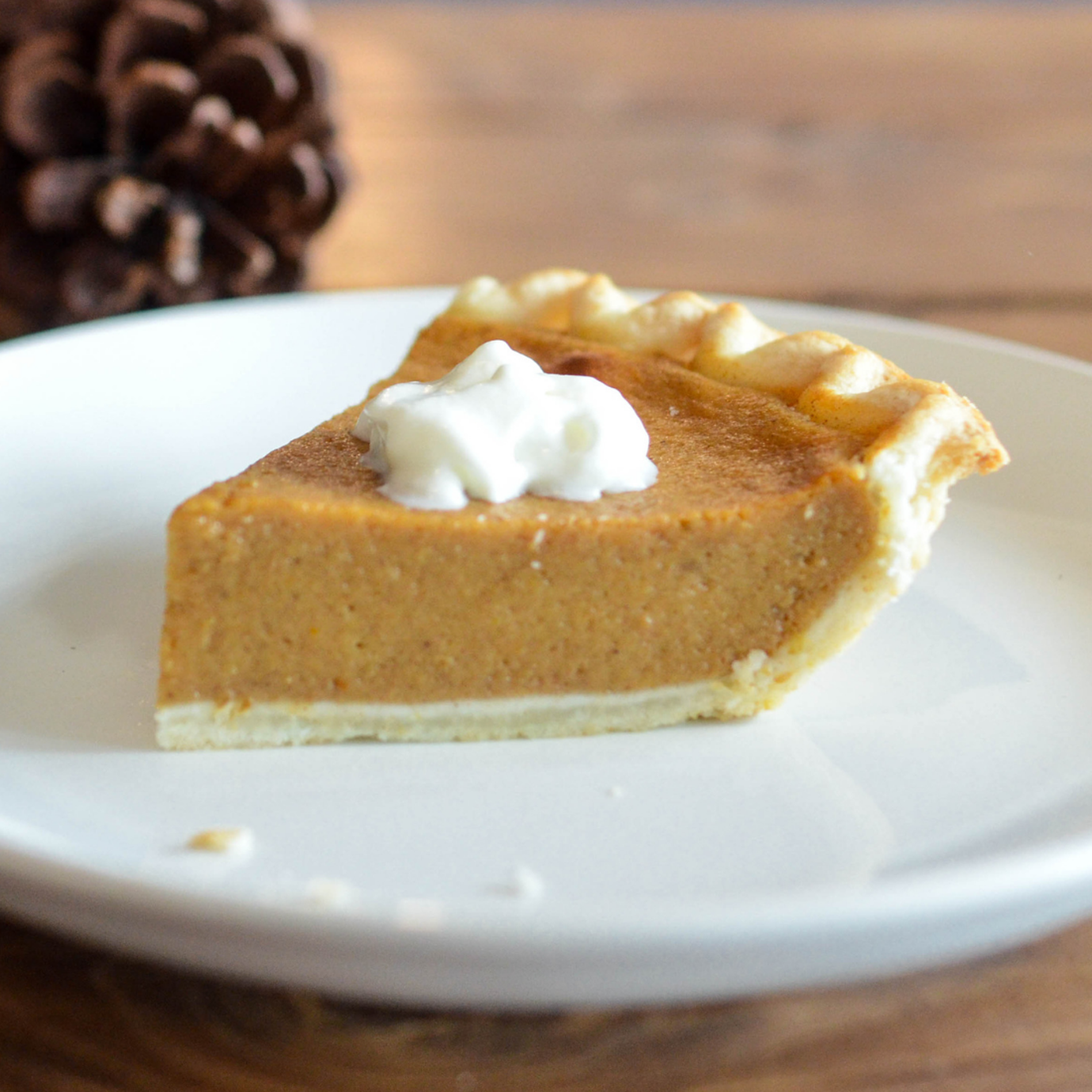 Slice of Pumpkin Pie