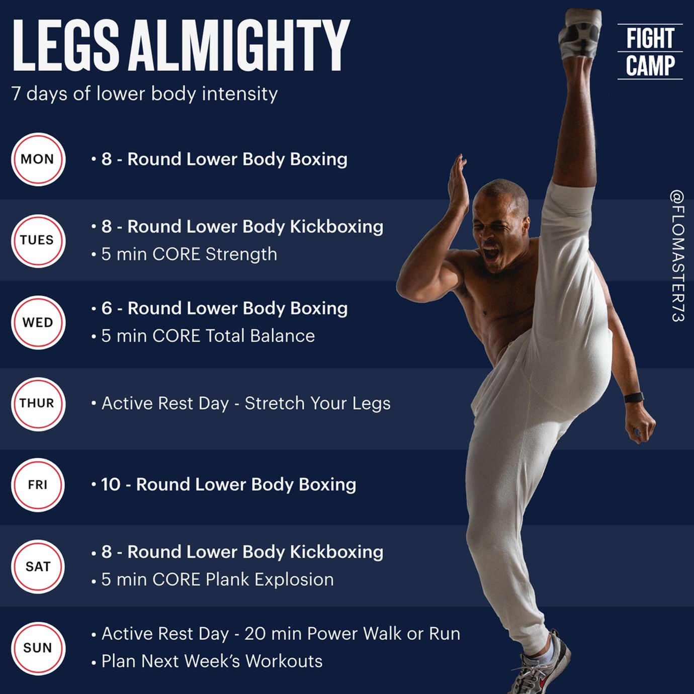 7-Day Intense Lower Body Workout