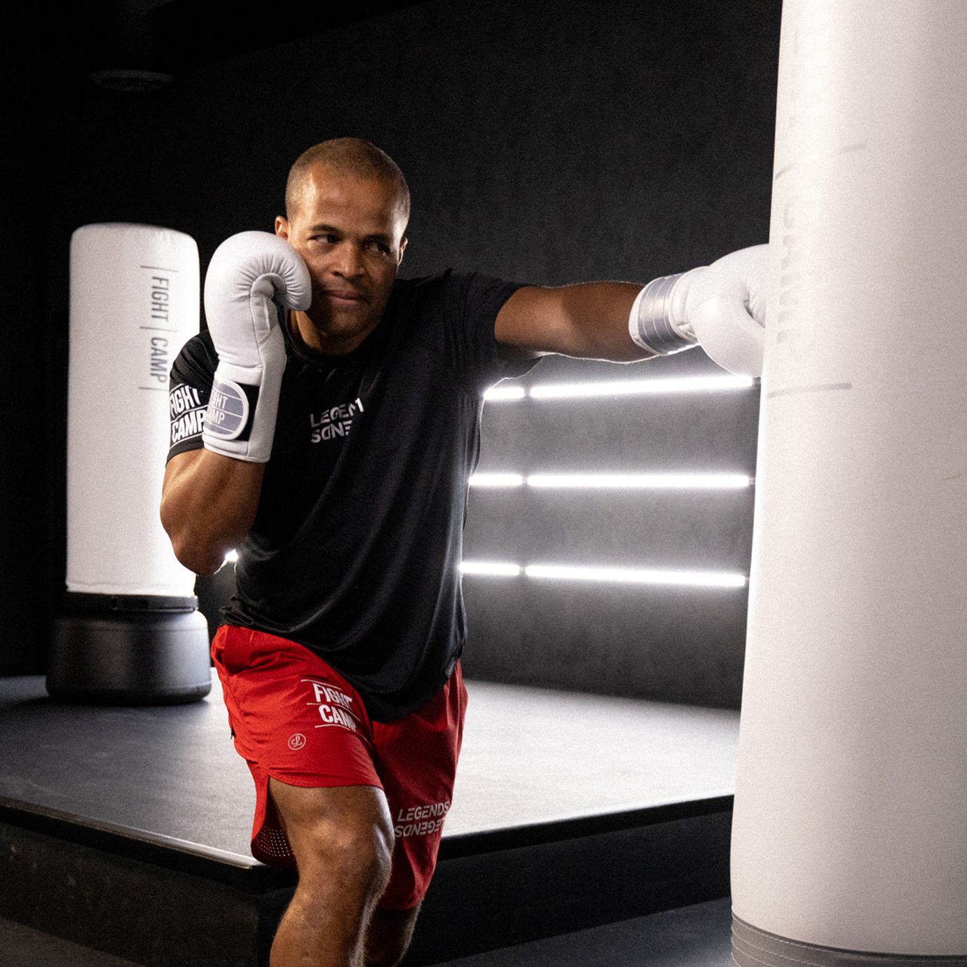 Flo Master Throwing a Jab Punch