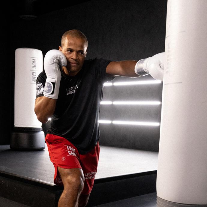 Flo Master Throwing a Jab Punch