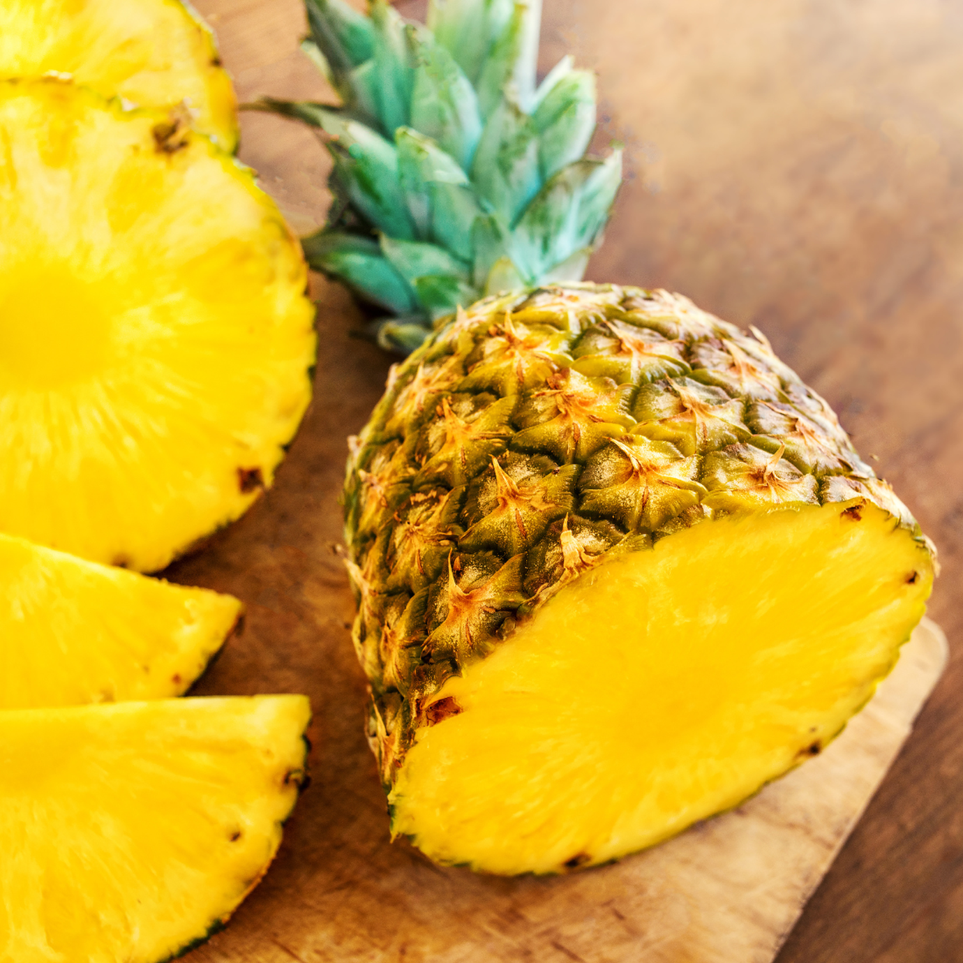 Pineapple slices
