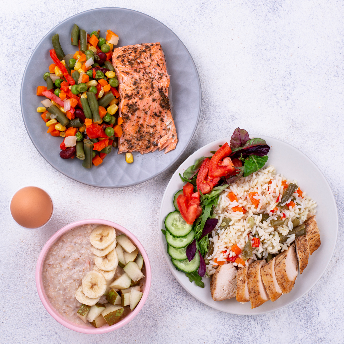 3 Meals a day