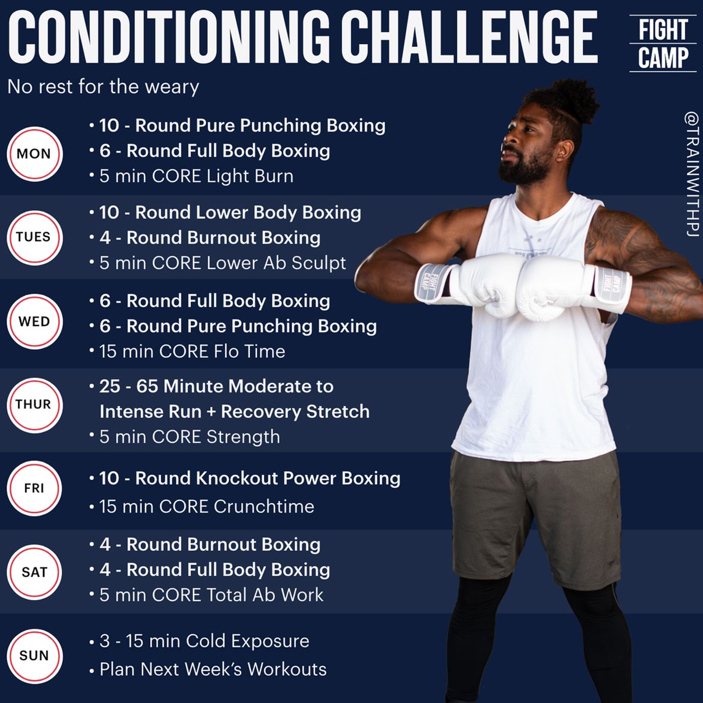 7-Day Conditioning and Recovery Challenge
