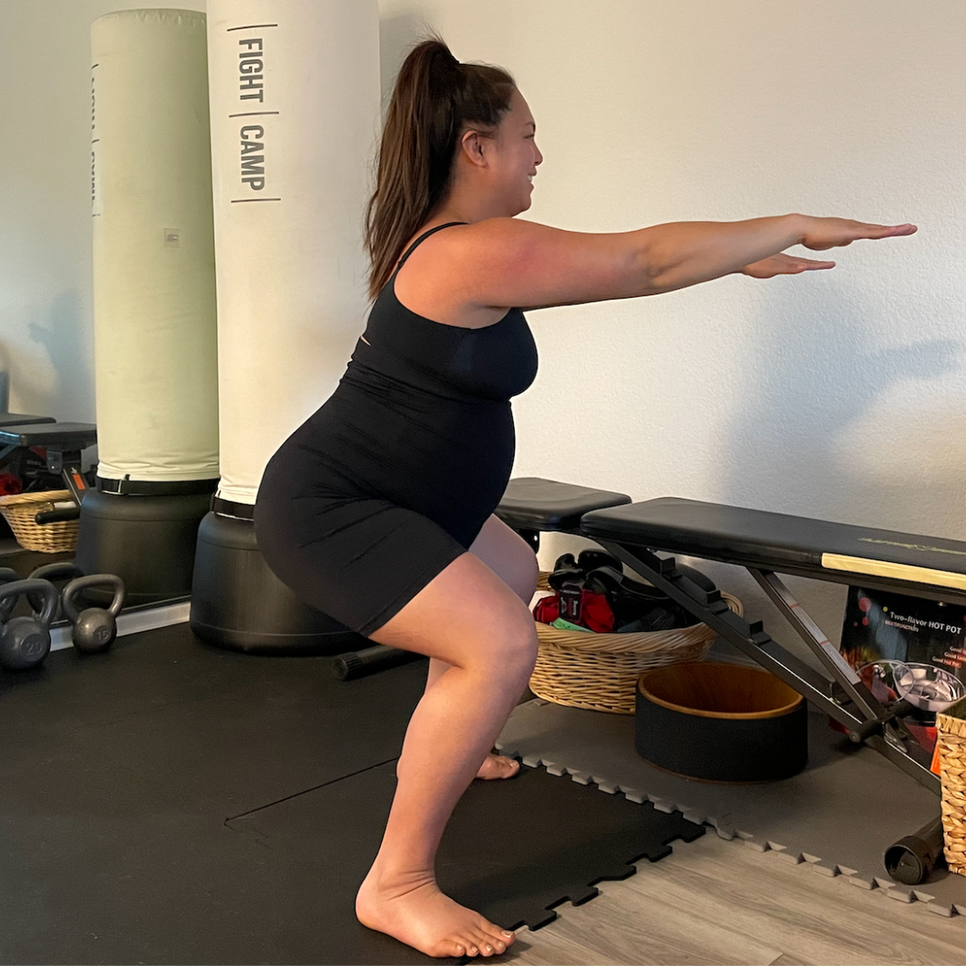 Sumo Squat Exercise 