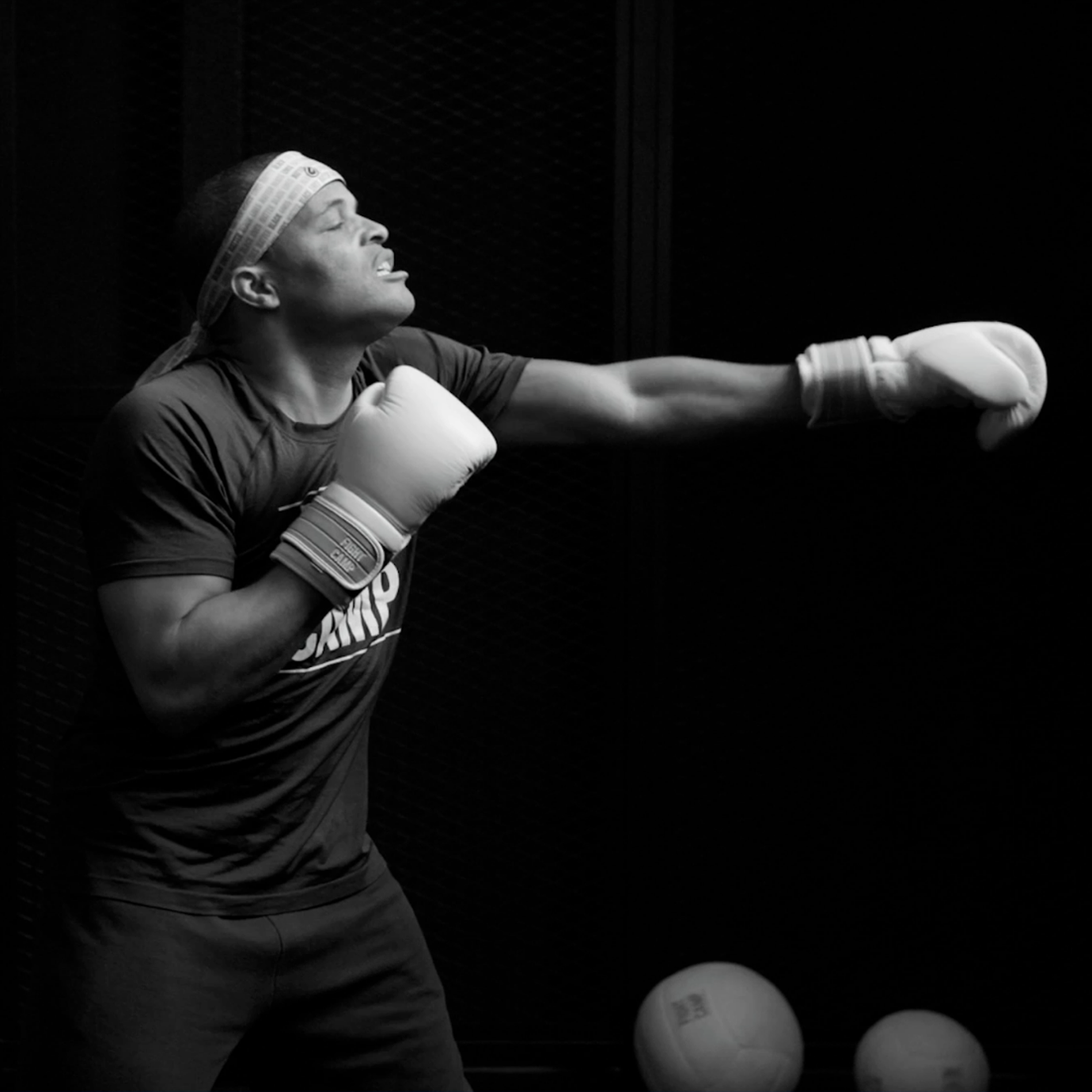 Boxing Mistake #2 - Punching With Your Chin Up
