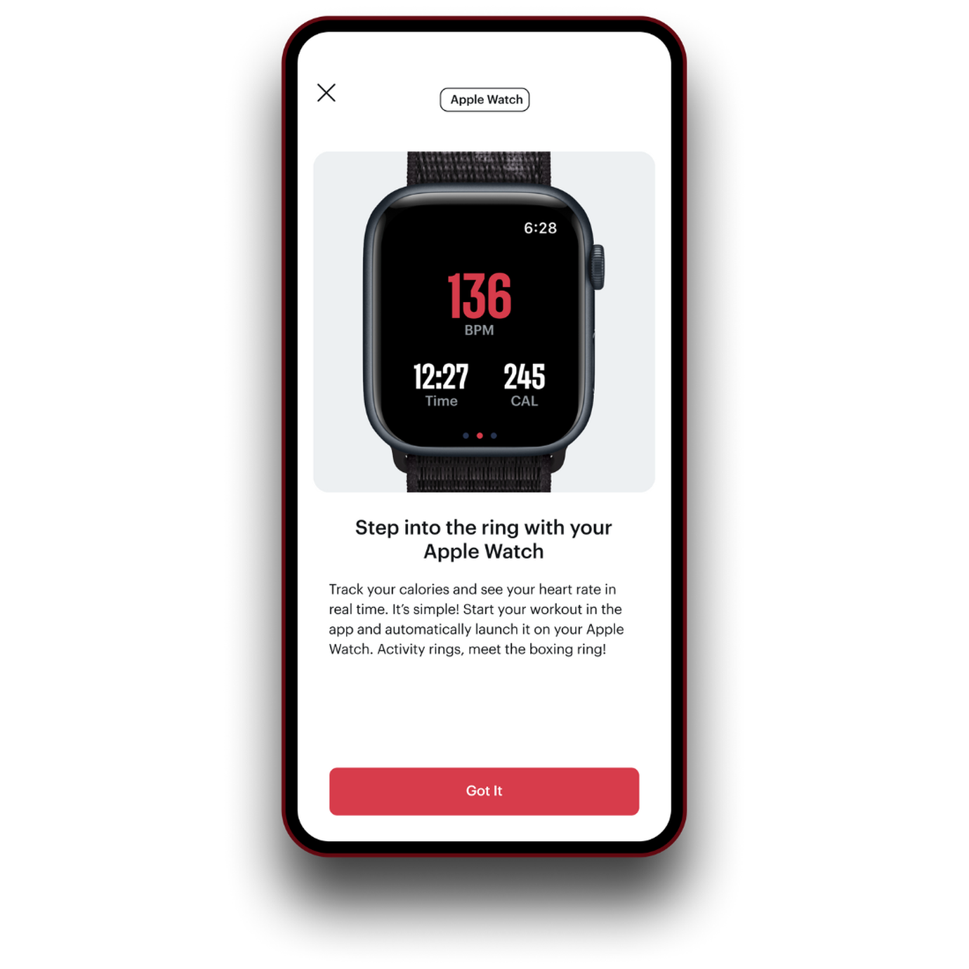 FightCamp Apple Watch App
