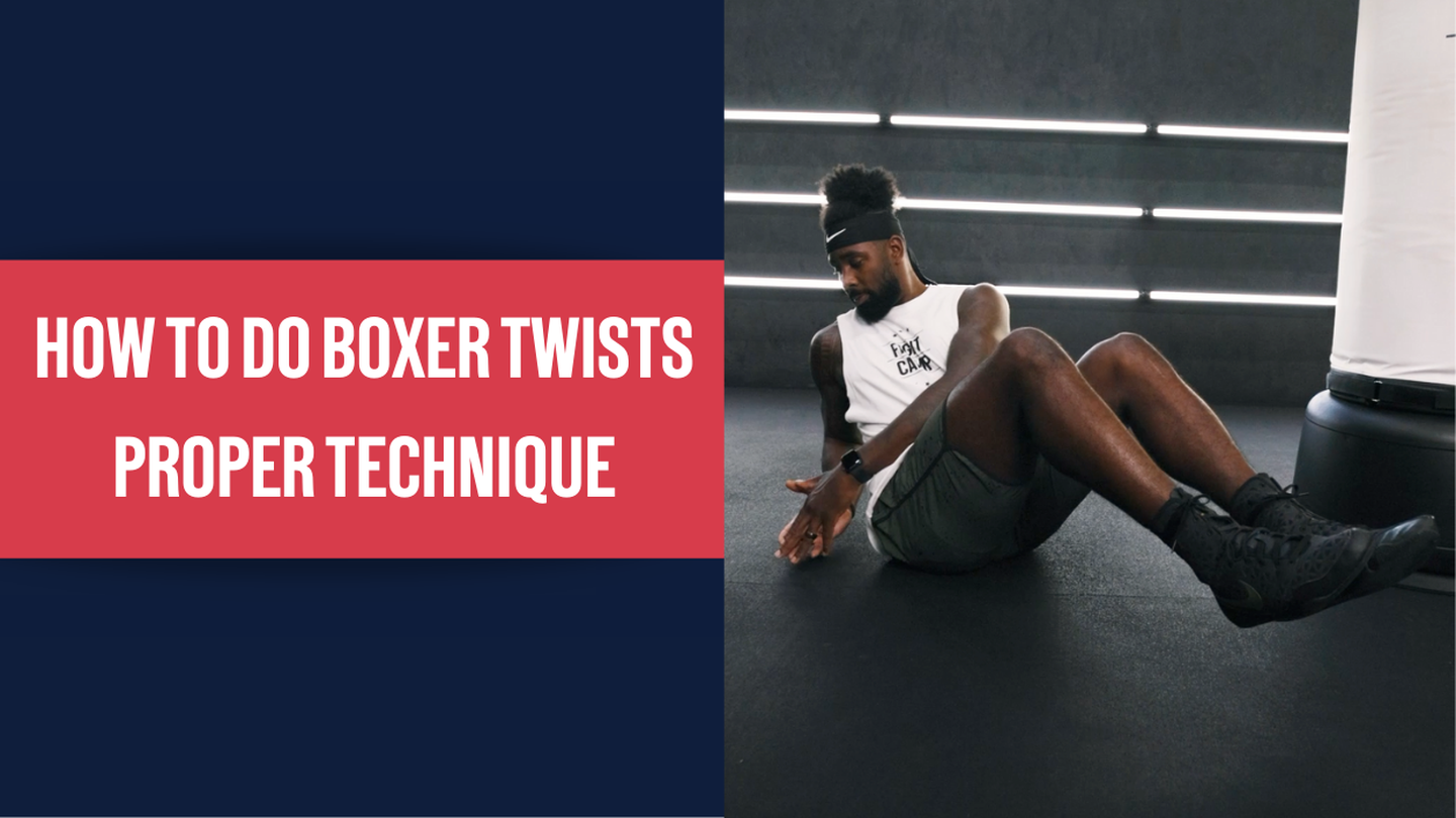 Boxer Twists Exercise