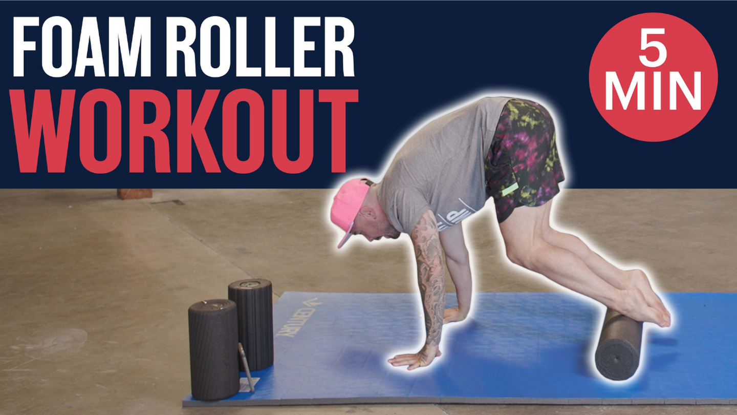 ​​5 Exercises in 5 Minutes | Foam Roller Cardio Workout
