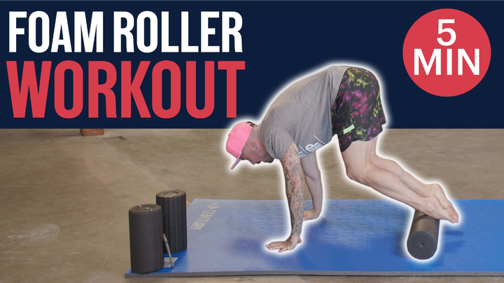 ​​5 Exercises in 5 Minutes | Foam Roller Cardio Workout