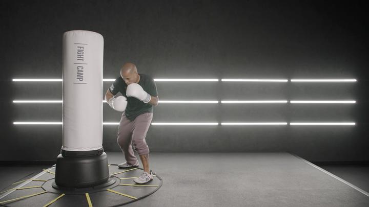 Agility Ladder Boxing Drill #3: Pendulum Step + Uppercuts
