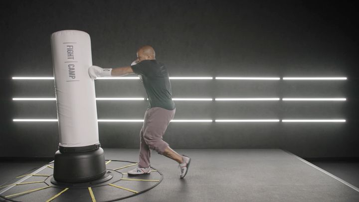 Agility Ladder Boxing Drill #2: Step + Jab + Cross