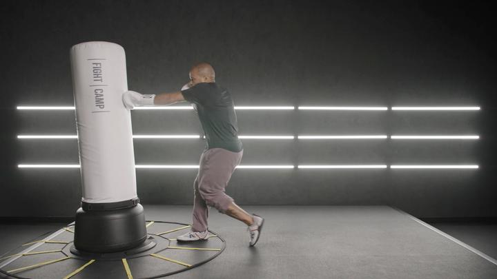 Agility Ladder Boxing Drill #2: Step + Jab + Cross