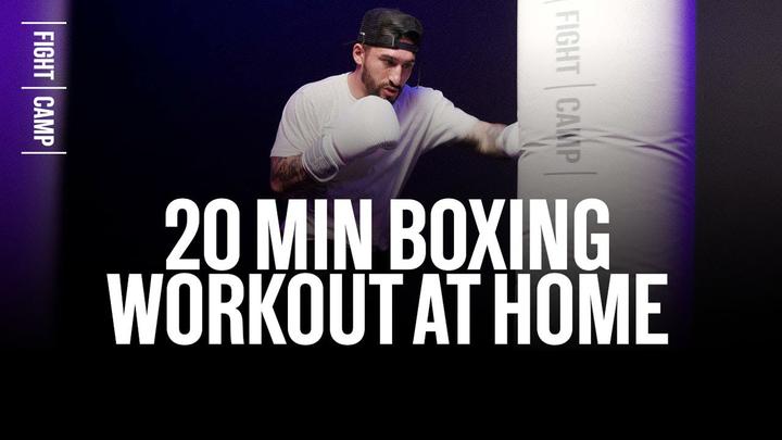 AT HOME BOXING WORKOUT FOR TONED ABS AND ARMS