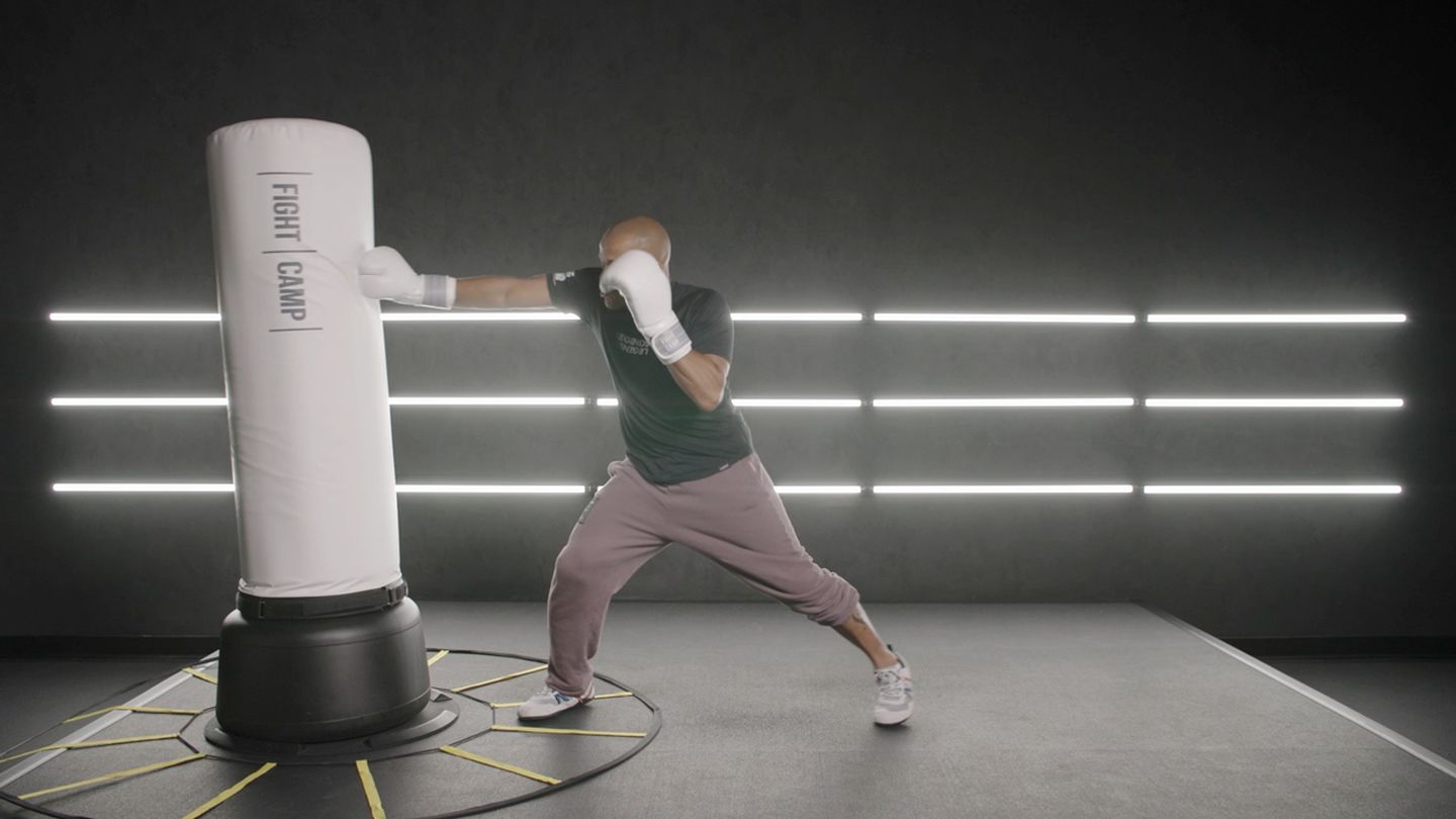Agility Ladder Boxing Drill #1: Step + Jab