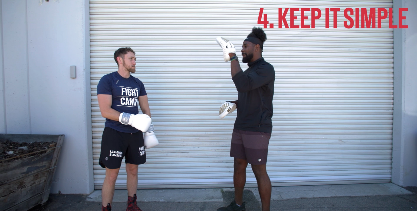 4. Keep Mitt Training Combos Simple