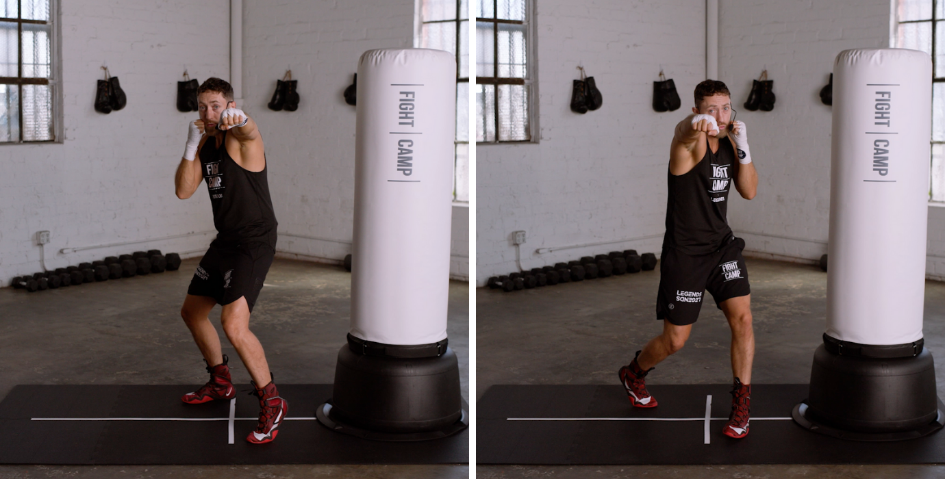 Jab - Cross Punch Combination