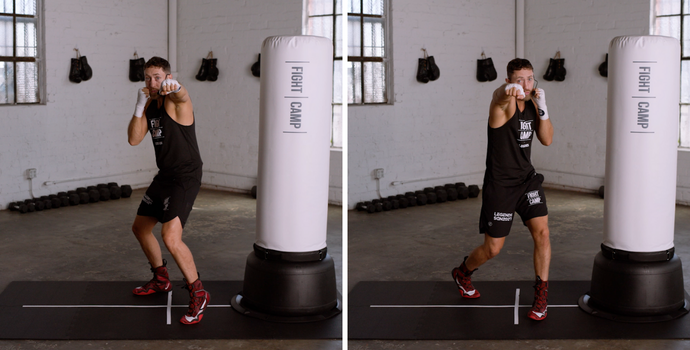 Jab - Cross Punch Combination