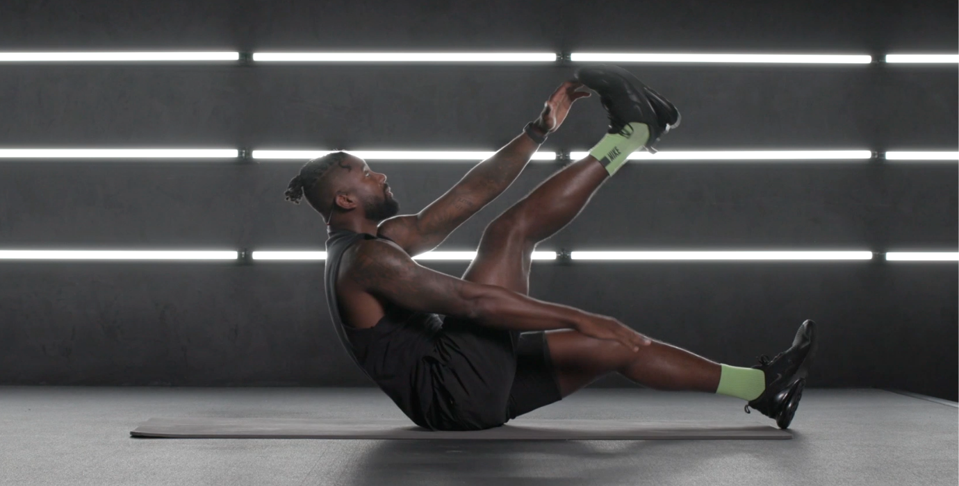 Single Leg V Ups