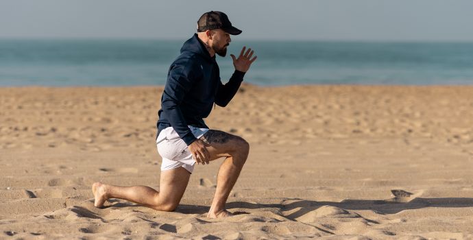 Aaron Swenson Reverse Lunges