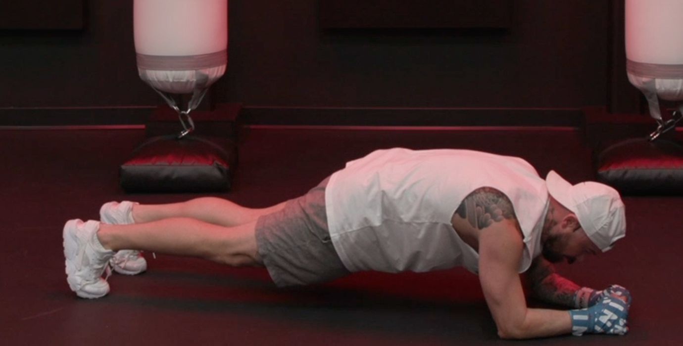 Aaron Swenson Elbow Plank