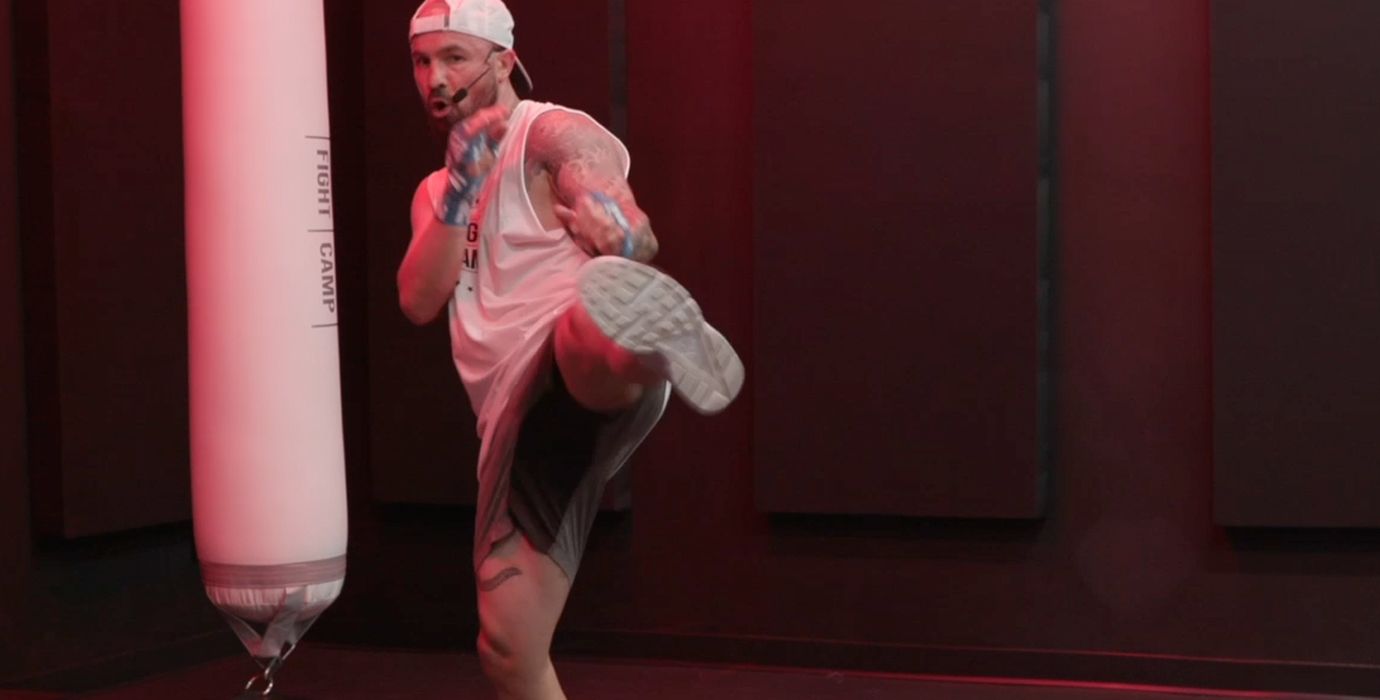 Aaron Swenson Throwing a Front Kick