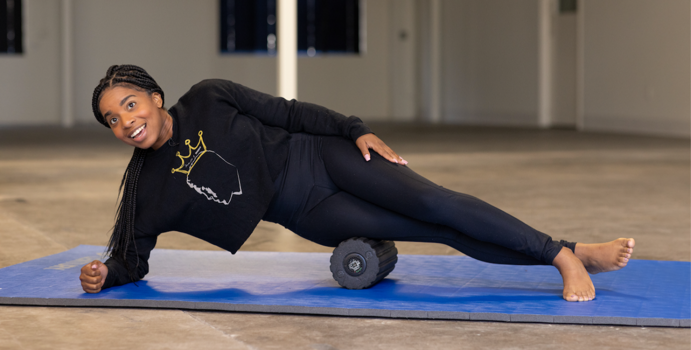 IT Band Foam Rolling Stretch