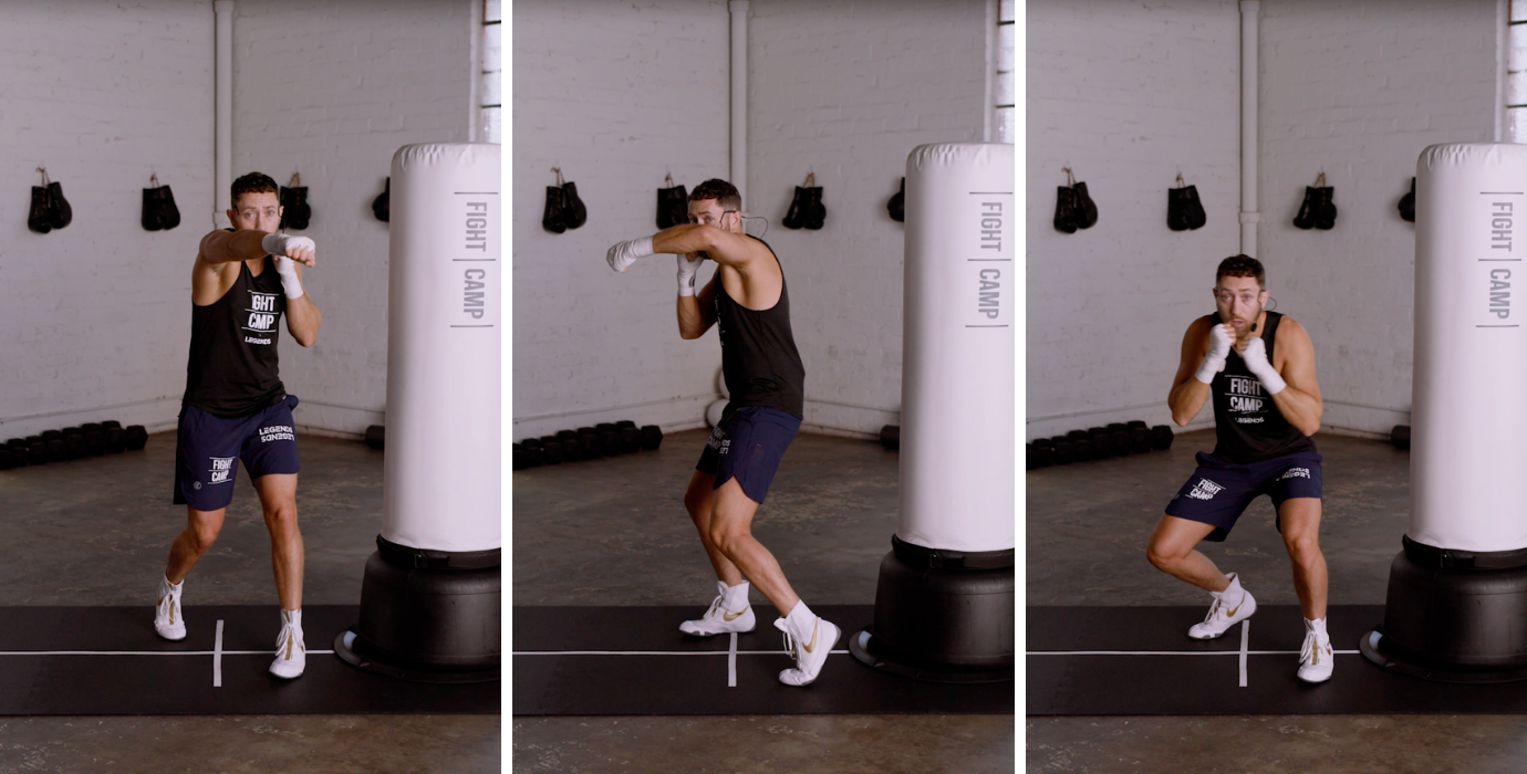 Cross - Lead Hook - Roll Lead - Lead Hook - Cross - Roll Rear