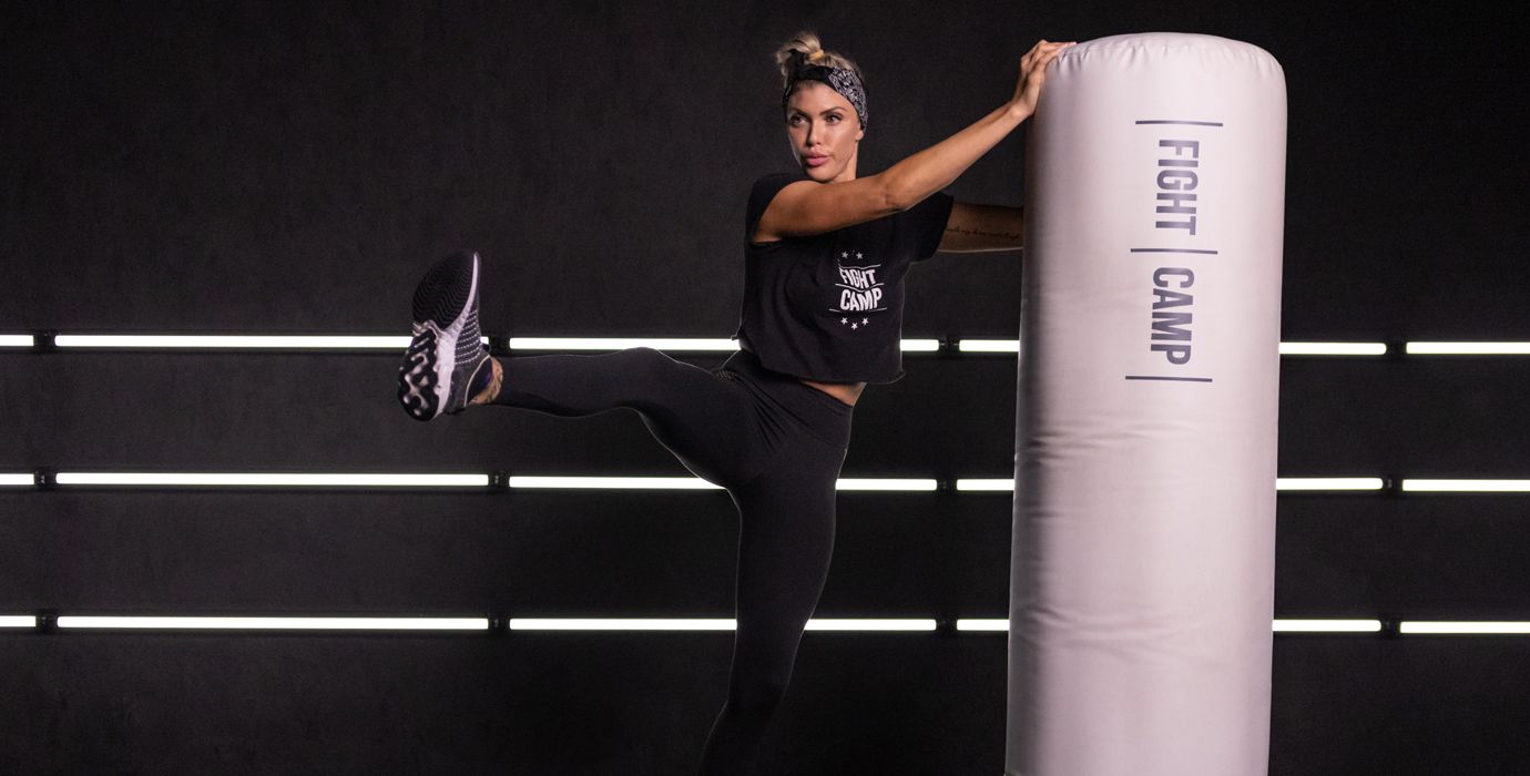 Shanie Smash Doing Leg Swings