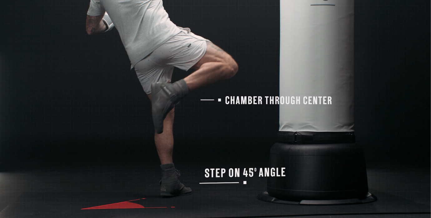 Rear Roundhouse Kick Step 1