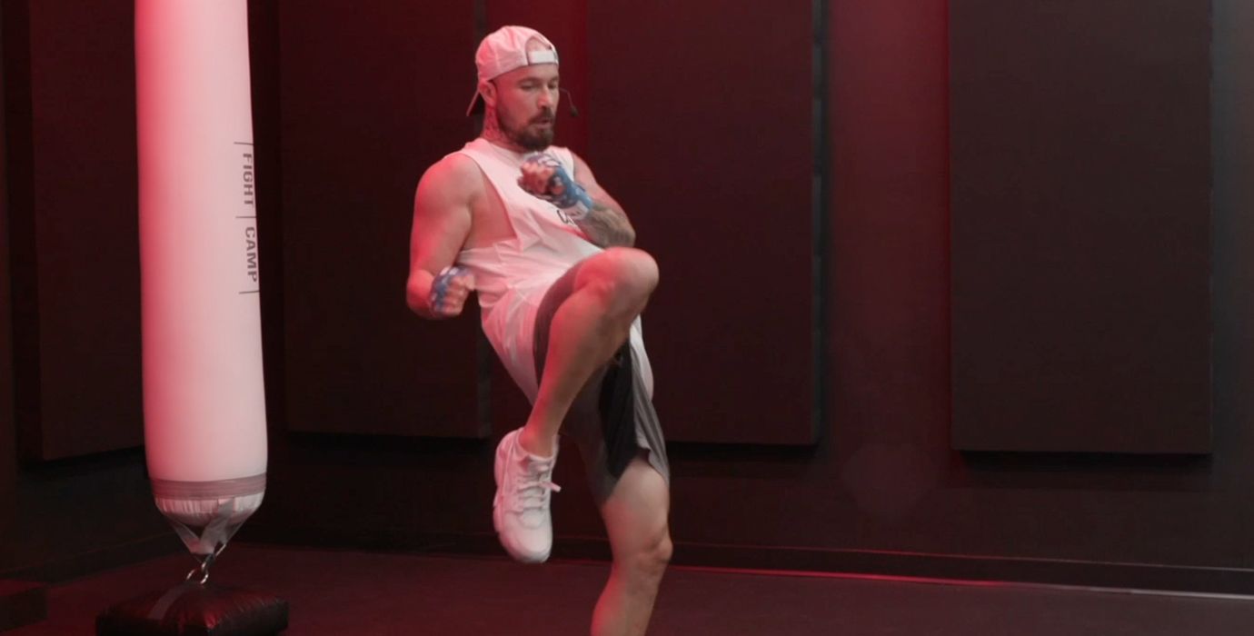 Aaron Swenson Throwing A Rear Knee