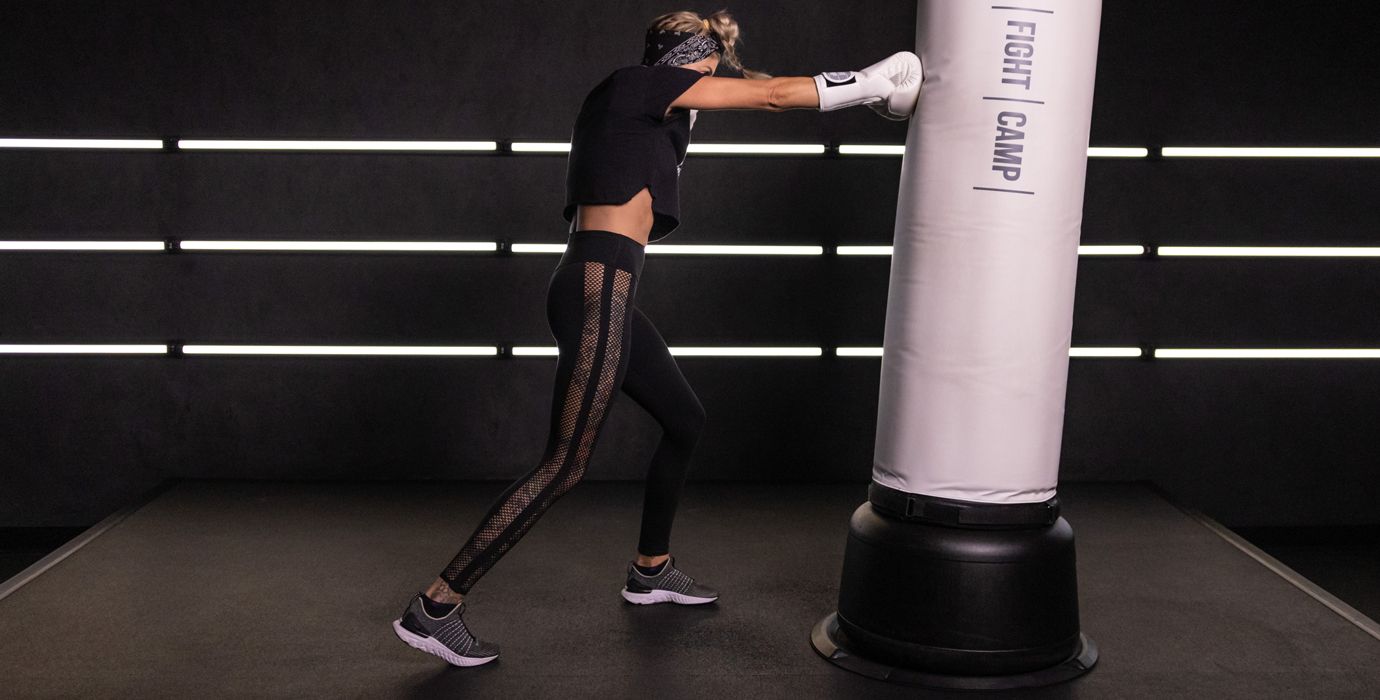 Shanie Smash Throwing a Cross Punch
