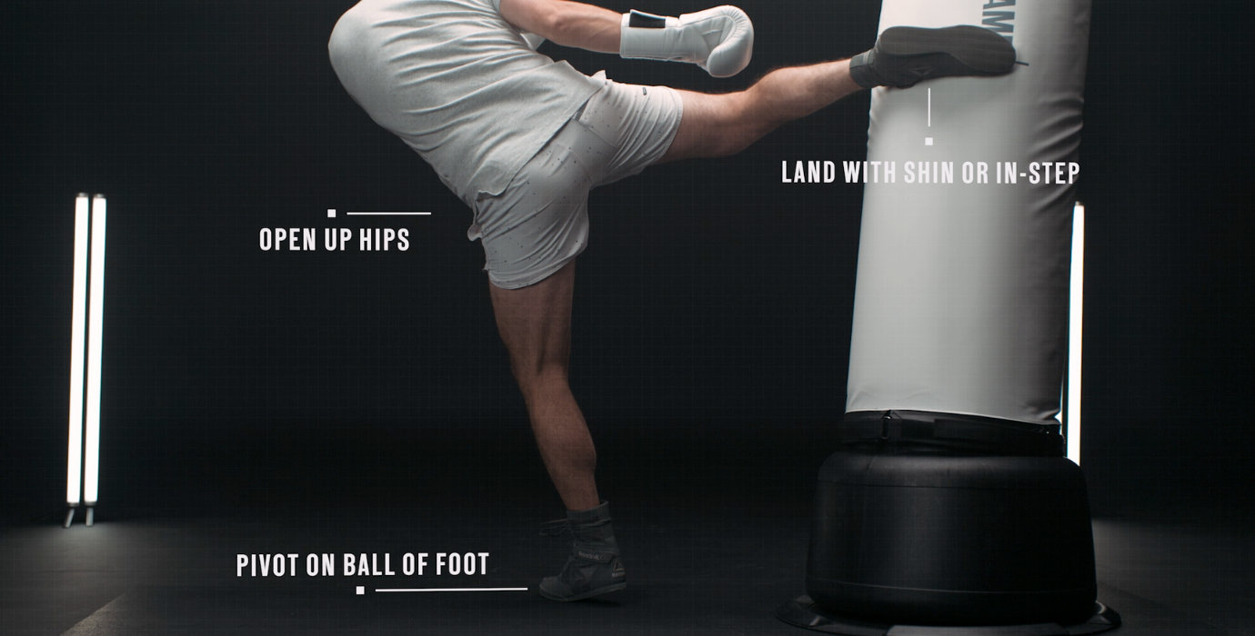 Rear Roundhouse Kick Step 2