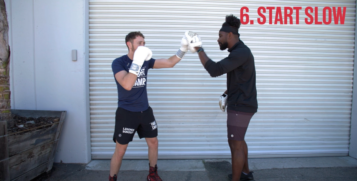 6. Start Off Slow With Mitt Training