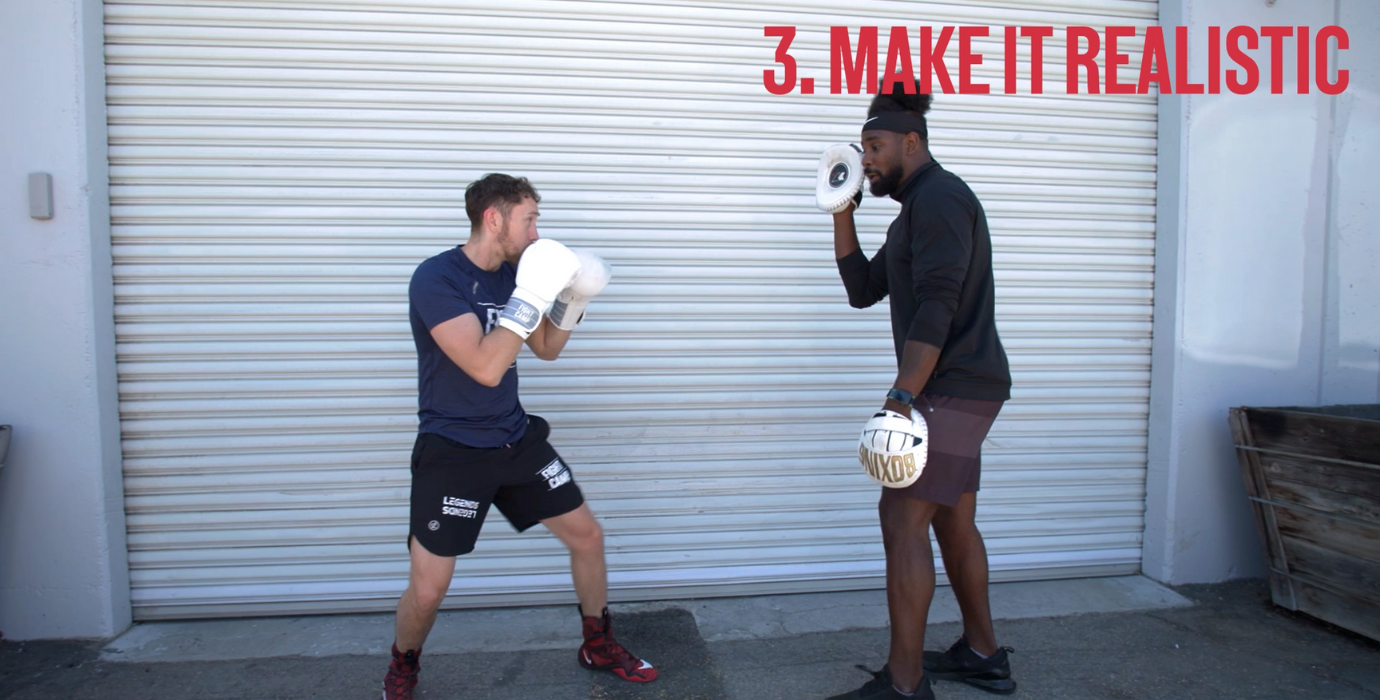 3. Make Mitt Training Realistic