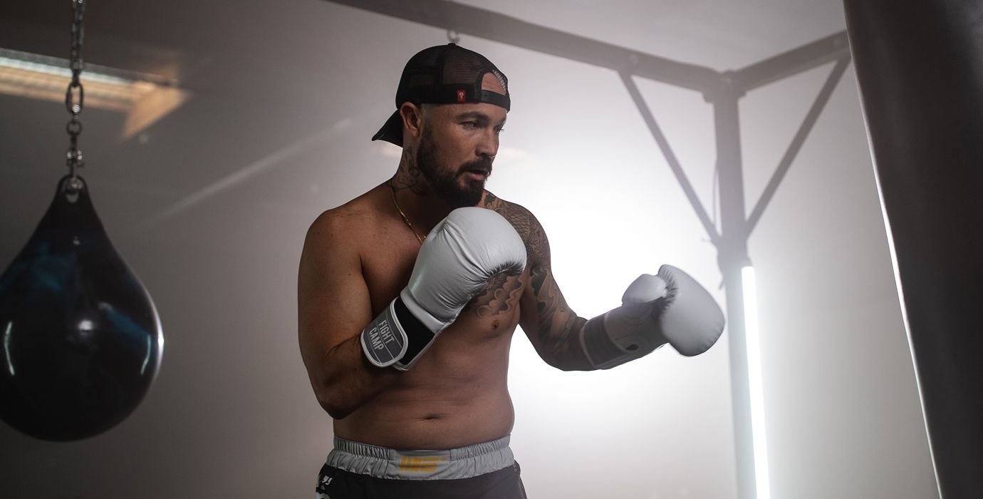 Aaron Swenson Boxing Training