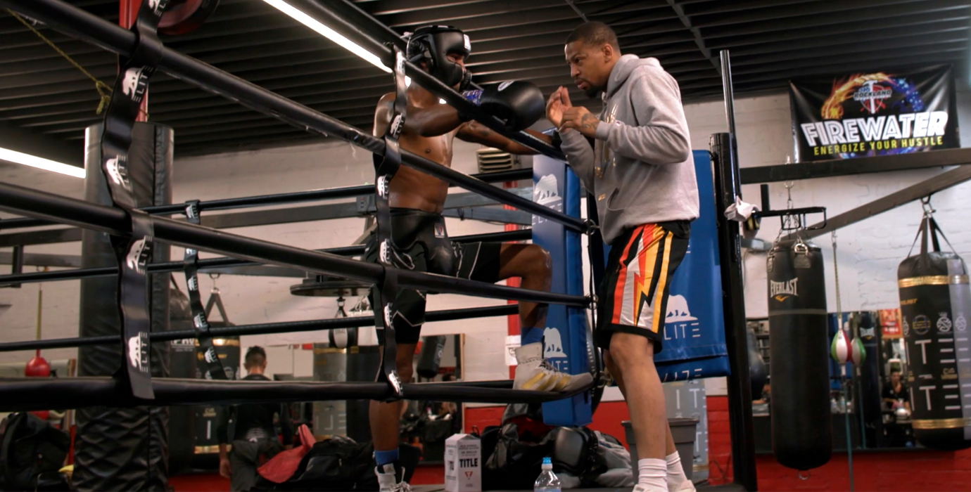 FightCamp - Tiger Johnson and his coach PJ Brewer