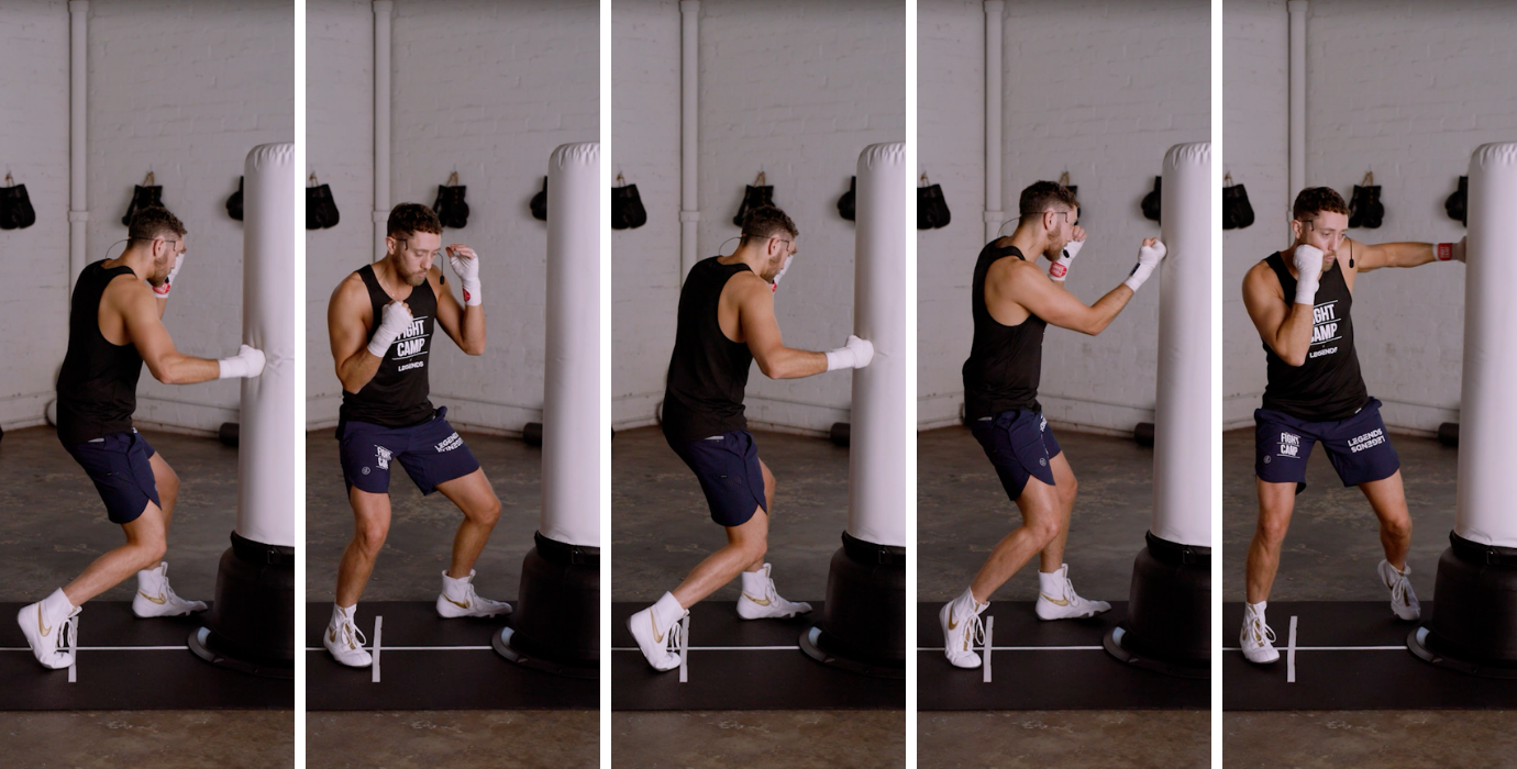 Tommy Duquette Doing a Mike Tyson Combo