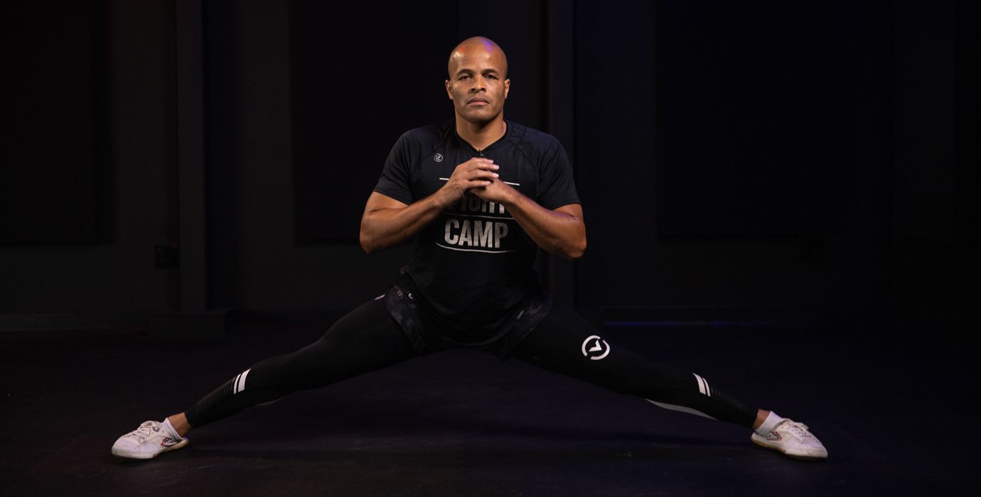 Flo Master Doing a Middle Splits