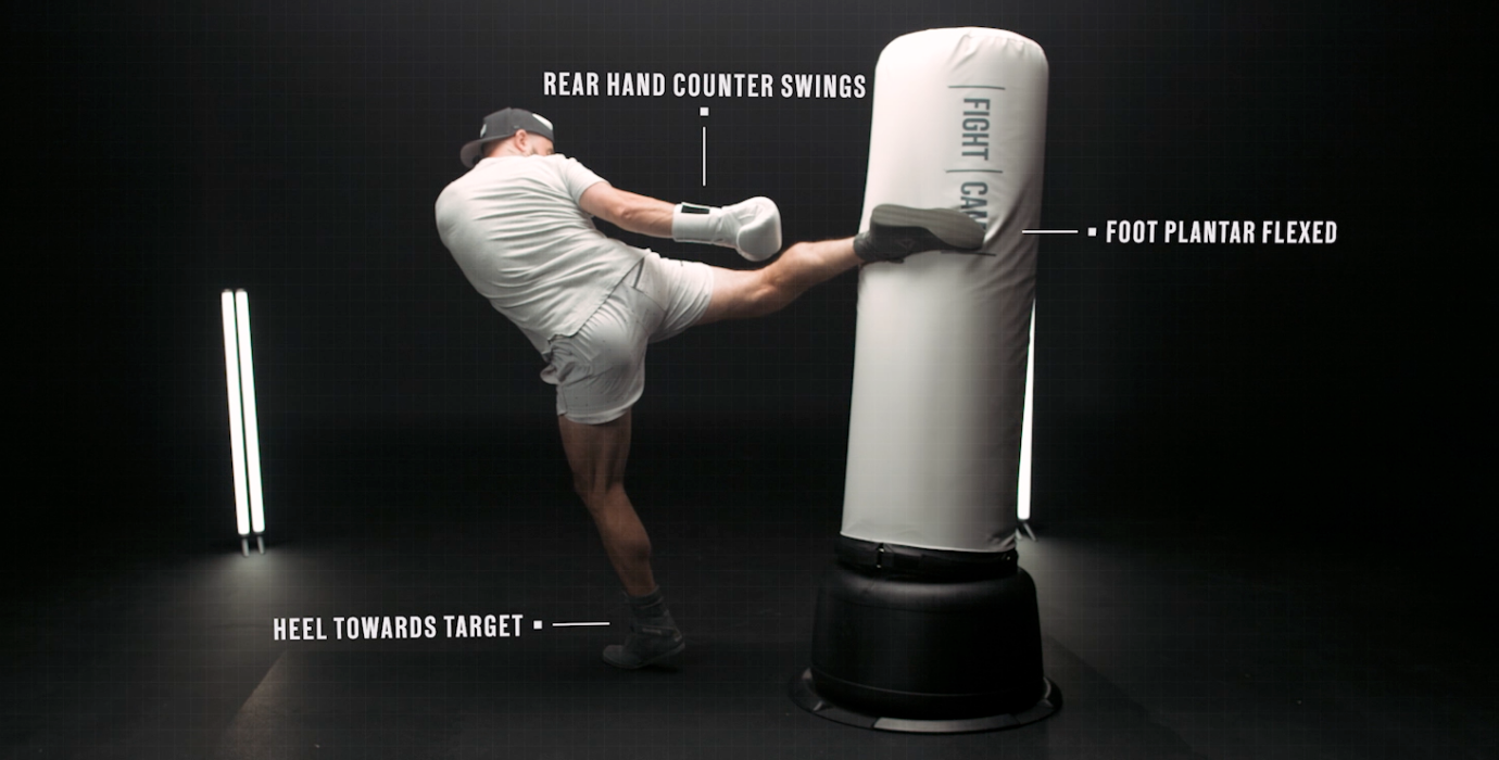 Rear Roundhouse Kick Step 3