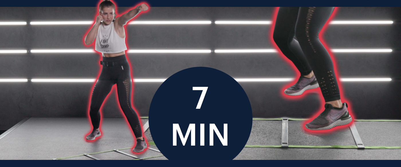 7 Minute Speed Ladder Workout For Boxing Footwork Training
