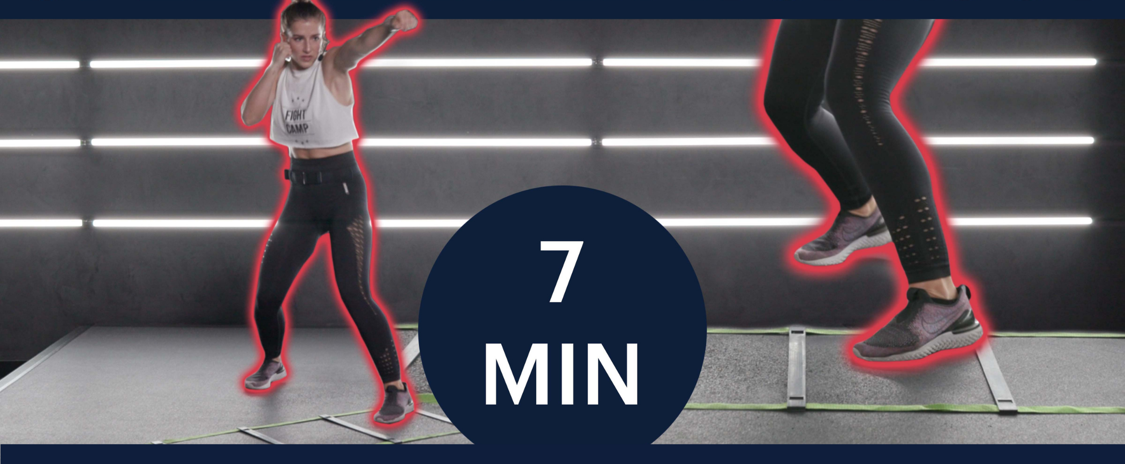 7 Minute Speed Ladder Workout For Boxing Footwork Training